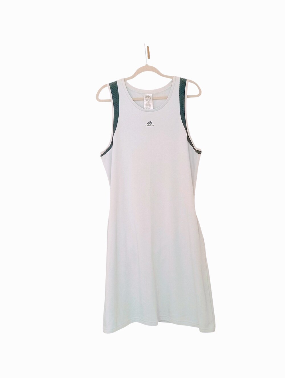 Adidas Zoe Saldana Active Athletic Sporty Tank Mini Dress Size 2X Pockets